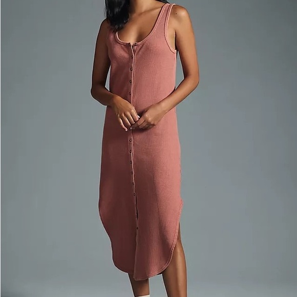 Anthropologie Dresses & Skirts - Anthropologie daily practice waffle knit midi dress